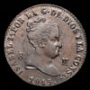 Isabel II. 8 Maravedís (9,38 g.).1849. Jubia. AC-116. EBC-