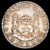 Felipe V. 2  Reales ( 6,62 g.). 1738. México. Ensayador M.F. CA- 820. VF+.