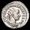 Gordiano III. Antoniniano de plata (3,45 g.). 238-244 d.C. FORT REDVX. RIC-143. XF+