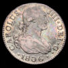 Carlos IV. 2 Reales. (5,98g.). Sevilla. 1806. Ensayador C·N. AC-735. MBC+.R.B.O.