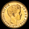 Alfonso XIII. 20 Pesetas. (6,46g.). Madrid. 1899*18-99*. Ensayador SM·V. AC-116. EBC+.