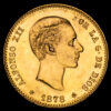 Alfonso XII. 25 Pesetas. (8,08g.). Madrid. 1878*18-78*. Ensayador DE·M. AC-70. UNC.