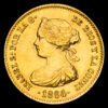 Isabel II. 40 Reales. (3,36g.). Madrid. 1864. AC-686. VF+.
