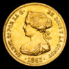 Isabel II. 40 Reales. (3,36g.). Madrid. 1863. AC-682. VF+.