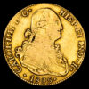 Carlos IIII. 4 Escudos. (12,61g.). México. 1805. Ensayador TH. AC-1503. VF. Muy rara.