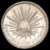 México. 8 Reales. Zacatecas. 1844. KN-377.6. Rara.