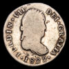 Fernando VII. 2 Reales. (6,4g.). Guanajuato. 1822. Ensayador J·M. AC-786. MBC-.