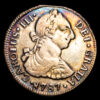 Carlos III. 2 Reales. (6,61g.). Santiago. 1787. Ensayador D.A. AC-768. MBC. Muy rara.