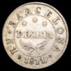 Cataluña Napoleónica. 1 Peseta. (5,52g.). Barcelona. 1811. AC-35. EBC-. Bella.