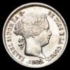 Isabel II. 1 Real. (1,29g.). Sevilla. 1862. AC-332. EBC. Restos de brillo original.