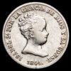 Isabel II. 1 Real. (1,45g.). Madrid. 1844. Ensayador CL. AC-297. MBC+.