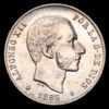 Alfonso XII. 20 Céntimos. (5,01g.). Manila. 1885. AC-111. EBC-. Colonia española. Restos de brillo original.