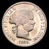 Isabel II. 10 Céntimos. (2,65g.). Manila. 1868. AC-656. MBC+. Colonia española.