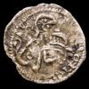 Alfonso IX. Dinero. (0,73g.). Marca de ceca: Estrella de cinco puntas. (1188-1230). BAUT-242.1. MBC-.