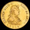 Fernando VII. 2 Escudos (6,78 g.). Madrid. 1814/3. Ensayador G·J. AC-1612. EBC-. Restos de brillo original. Escasa.