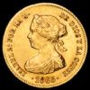Isabel II. 4 Escudos (3,37 g.). Madrid. 1865. AC-688. EBC.