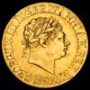 Gran Bretaña. Jorge III. Soberano (7,94 g.). 1820. KM-674. XF. Rara.
