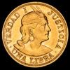 República de Perú. 1 Libra (7,97 g.). Lima. 1913. Ensayador P.O.ZG. KM-207. UNC-. Brillo original.