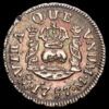 Fernando VI. 1/2 Real (1,69 g.). México. 1757. Ensayador M. AC-93. EBC. Bella pátina de monetario.
