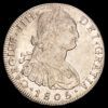 Carlos IV. 8 Reales (26,94 g.). Potosí. 1805. Ensayador P·J. AC-983. MBC+.