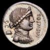 FARSULEIA. L. Farsuleius Mensor. Denario (3,83 g.). Roma, 75 a.C. XF-.