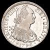 Carlos IV. 8 Reales (26,94 g.). México. 1796. Ensayador F.M. Restos de brillo original. AC-959. EBC.