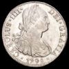 Carlos IV. 8 Reales (26,98 g.). México. 1798. Ensayador F·M. AC-961. EBC. Restos de brillo original.