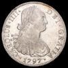 Carlos IV. 8 Reales (26,93 g.). México. 1797. Ensayador F·M. AC-960. EBC-. Restos de brillo original.