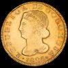 República de Colombia. 8 Escudos (26,86 g.). Popayán. 1825. Ensayador F·M. KM-82.2. MBC+. Escasa.