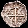 Felipe II. 4 Reales. (13,5 g.). Sevilla. 1613. Ensayador V. AC-813. MBC+.