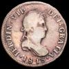 Fernando VII. 2 Reales. (6,71 g.). Santiago de Chile. 1813. Ensayador F·J. AC-943. MBC-. Escasa