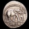 Julio César. Denario. (3,69 g.). Galia. 54-51 a.C.. Craw-443/1. EBC-. Escasa. Buen ejemplar.
