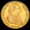 Carlos III. 2 Escudos. (6,72 g.). Madrid. -1776. Ensayador P·J. AC-1560. MBC+.