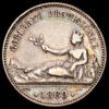 Gobierno Provisional. 1 Peseta. (4,99 g.). Madrid. 1869. Ensayador SN·M. AC-16. MBC-.