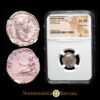 Adriano. Denario. Roma, 130-133 d.C. RIC 1535.  Encapsulado por la NGC, Ch XF Fine Style.