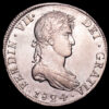 Fernando VII. 8 Reales. (26,82 g.). Potosí (Bolivia). 1824. Ensayador P·J. AC-1391. EBC-.