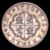 Felipe V. 2 Reales. (5,46 g.). Segovia. 1722/1. Ensayador F. AC-955. XF. Excelente condición