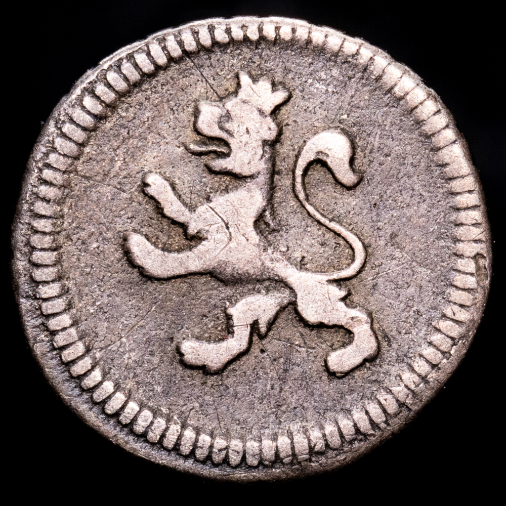 Fernando VII. 1/4 Real. (0,86 g.). Lima. 1818. AC-1459. MBC-.