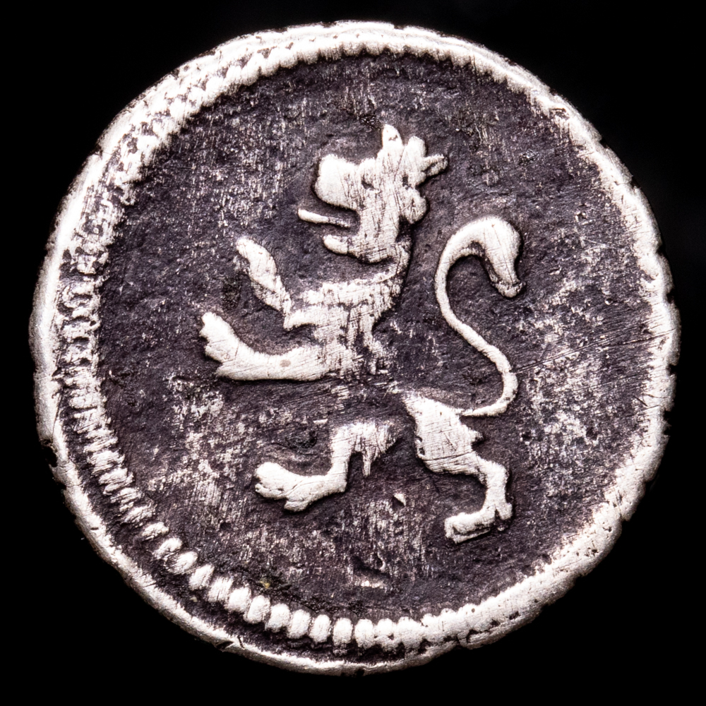 Fernando VII. 1/4 Real. (0,76 g.). Lima. 1821. AC-272. MBC-.