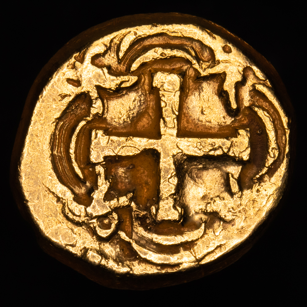 Fernando VI. 2 Escudos. (6,69 g.). Nuevo Reino (Colombia). S/F. MBC+. Muy rara.