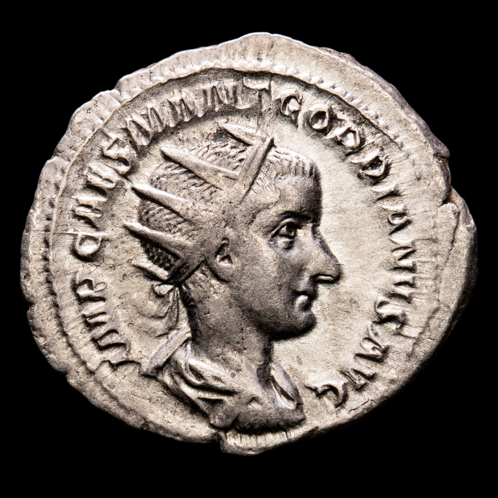 Gordiano III. Antoniniano. (3,59 g.). Roma. 238-244 d.C. RIC IV 54. R/ P M TR P II COS P P . EBC-.