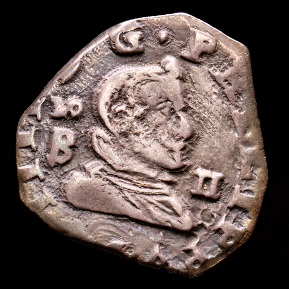 Felipe IV. 2 Reales. (5,57 g.). Madrid. 1643. Ensayador M·D. Aureo y Calicó-682. MBC+.